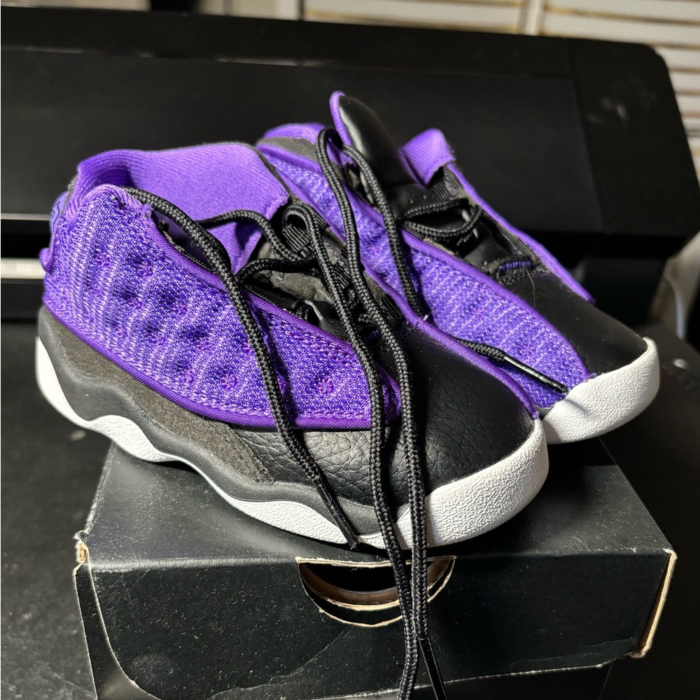 Jordan 13 Retro Toddler Purple Venom/Black
